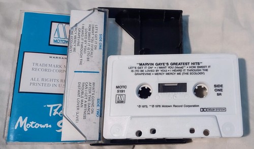 Marvin Gayes Greatest Hits Cassette Motown Records - Picture 3 of 3