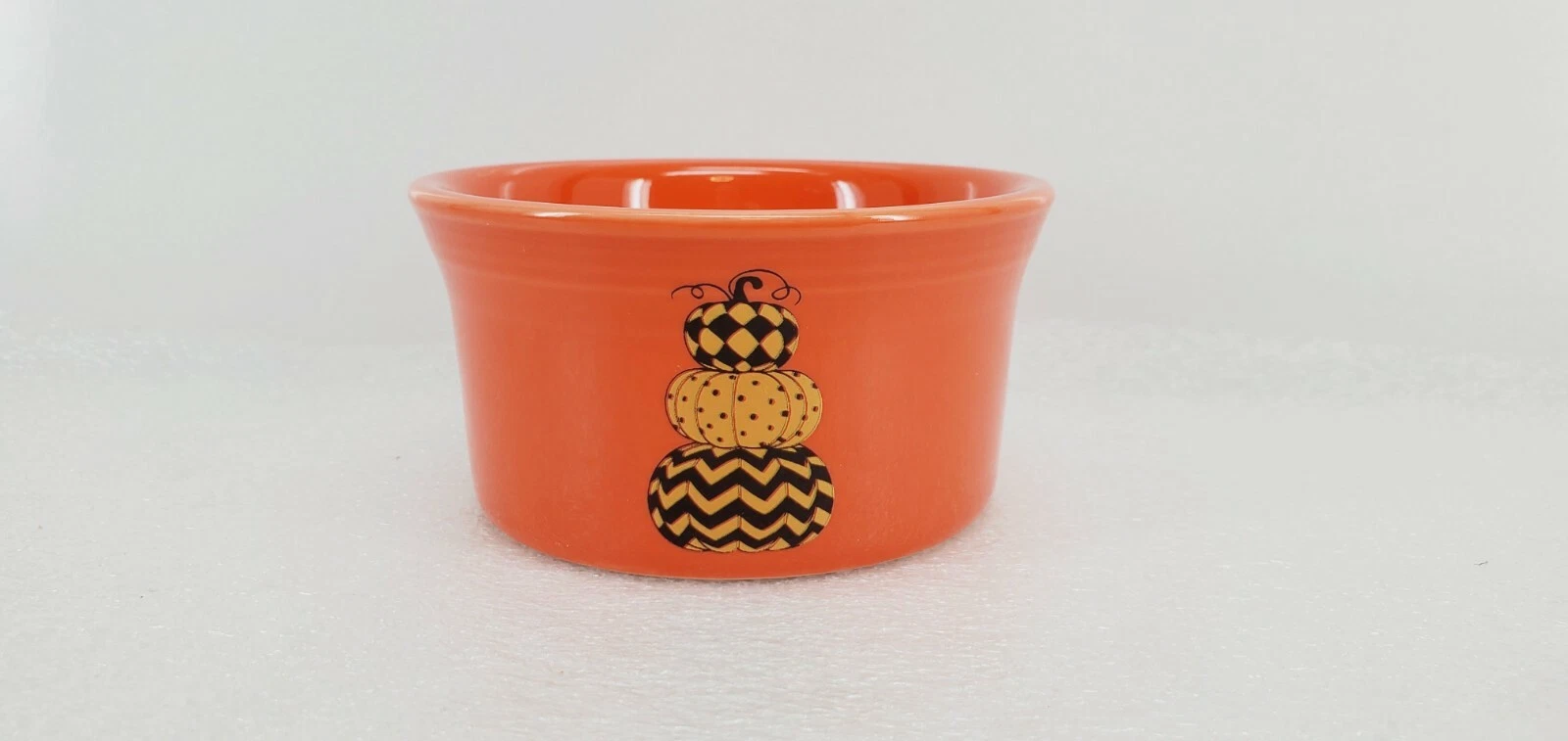 Fiesta Geo Pumpkin Ramekin - Thumbnail 3