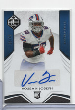 Vosean Joseph Bills RC Signed 8/49 189 Limited Panini 2019 102820MLCD3