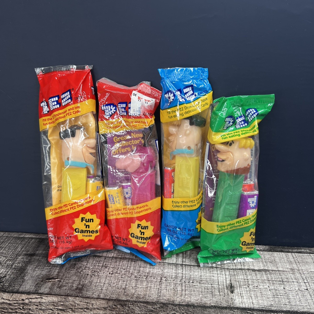 アメコミ OLDPEZ 90'sPEZ Unopened 19packs RARE PEZ DISPENSERS LOT OF 37 VINTAGE BUNDLE COLLECTION