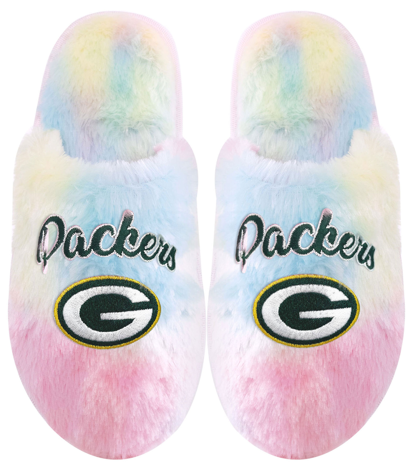 Тапочки с надписью Rainbow Script от Green Bay Packers 3790₽