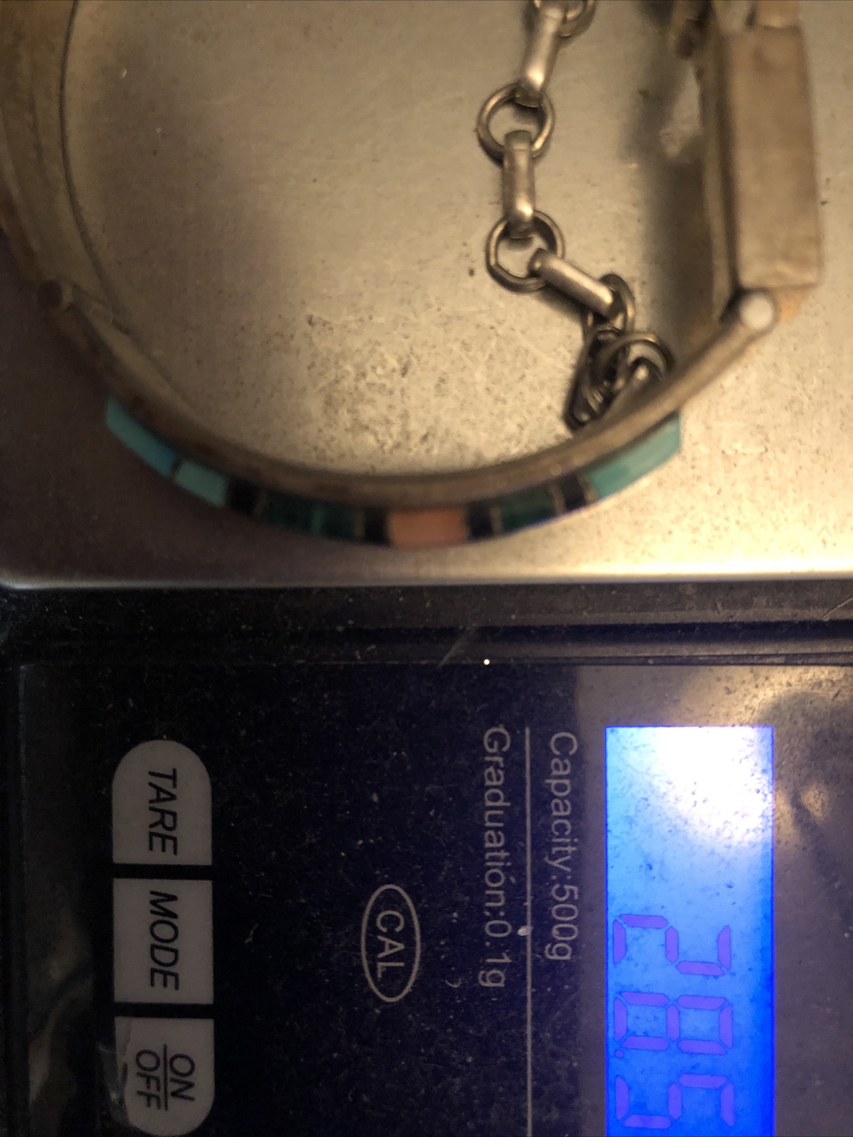 MARTIN  & ESTHER PANTEAH ZUNI Sterling Coral Mala… - image 12