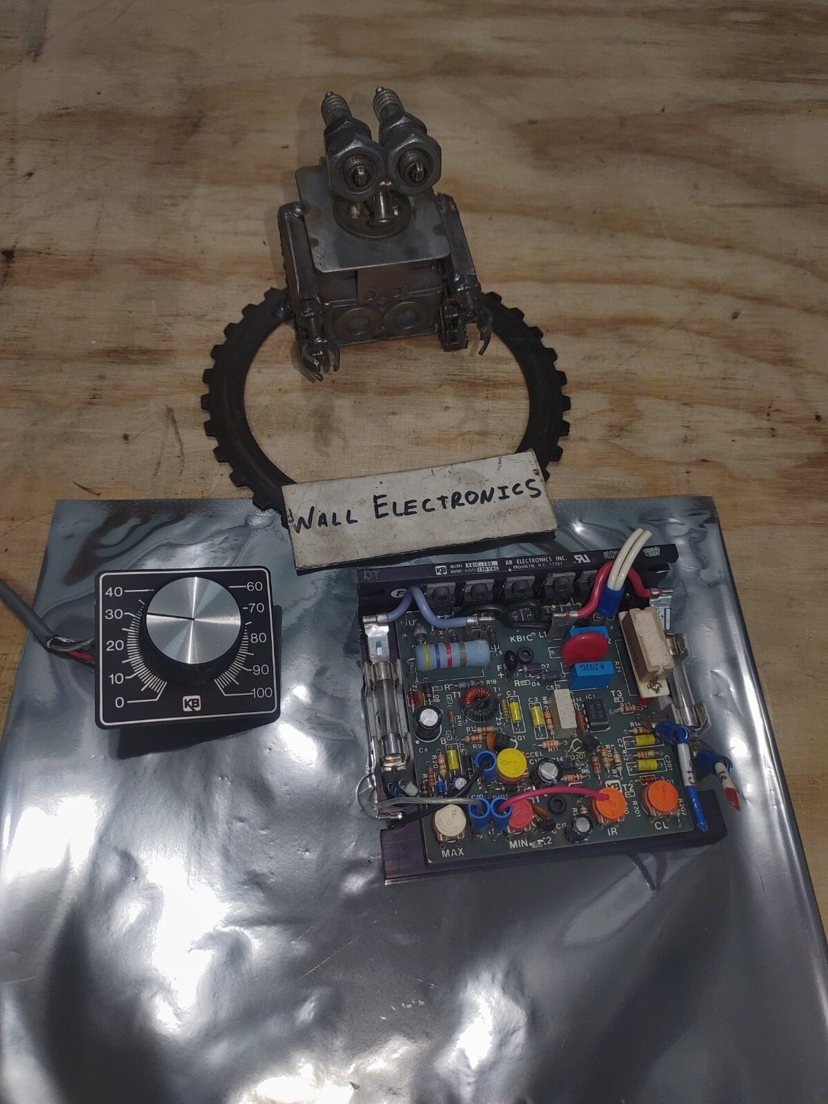 KB Electronics KBIC-120 Speed Controller =Used=