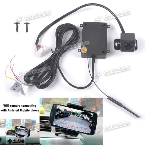 WIFI Car Backup Rear View Reversing Camera for iPhone iPad Android ios System