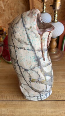 Vintage Art Pottery Unique Abstract Table Decor | eBay