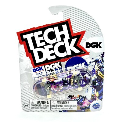 Tech Deck DGK Skateboards Will Mazzari Robot Fingerboard Rare