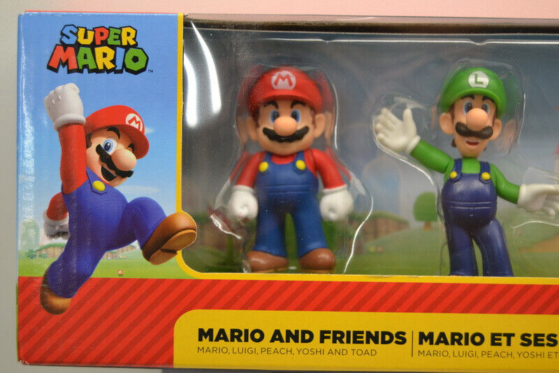 Nintendo Super Mario & Friends Multi-Pack 5 Figuren ca. 6,5 cm