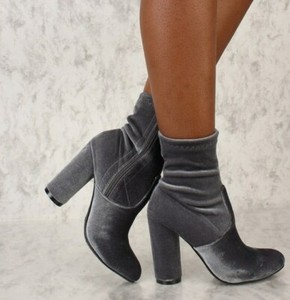 2 inch block heel booties