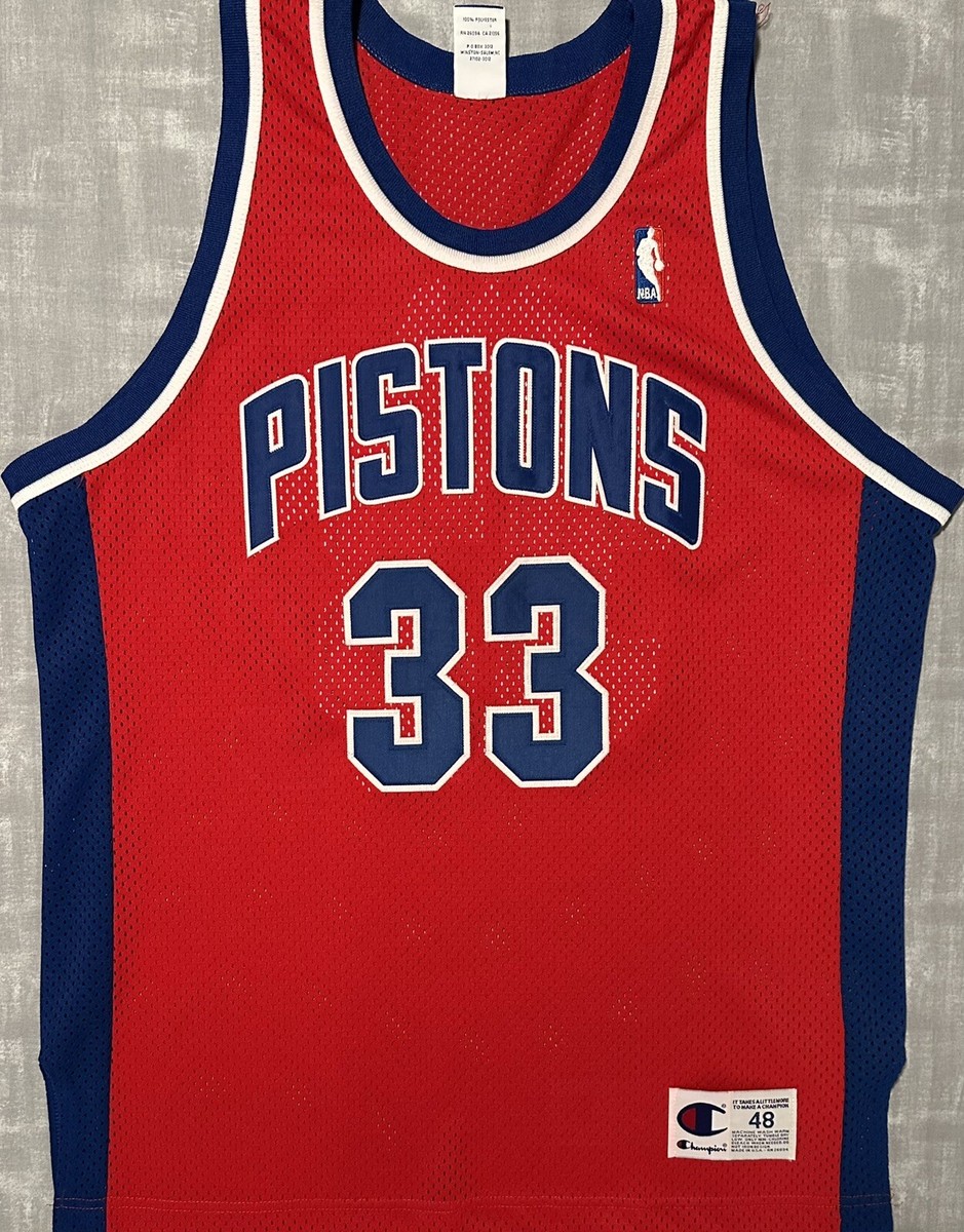 Authentic Vintage Champion NBA Detroit Pistons Grant Hill