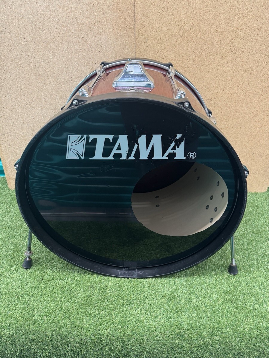 ロックスター ⚡️Vintage Tama Rockstar 22”X16” Bass Kick Drum Red Lacquer