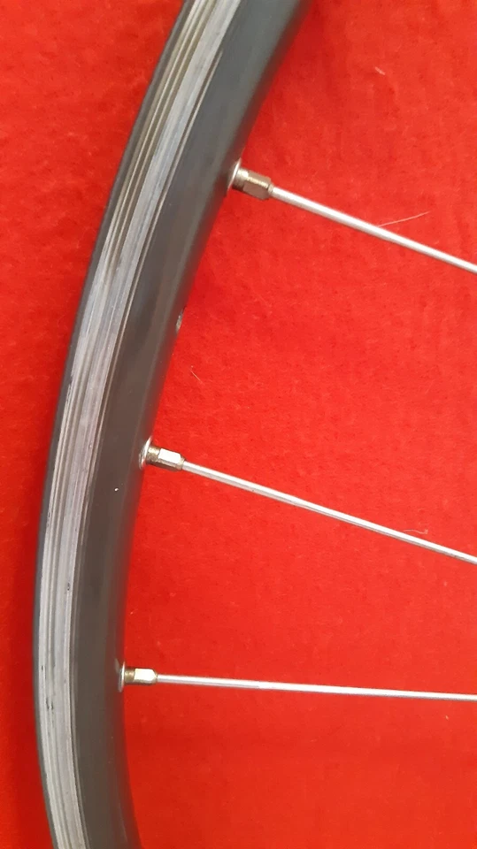 Roues Mavic Open 4CD Maillard 700 Hubs Velo Route Vintage Set Wheels Road Bike - Photo 3/4