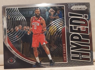 2019-20 Panini Prizm Get Hyped James Harden