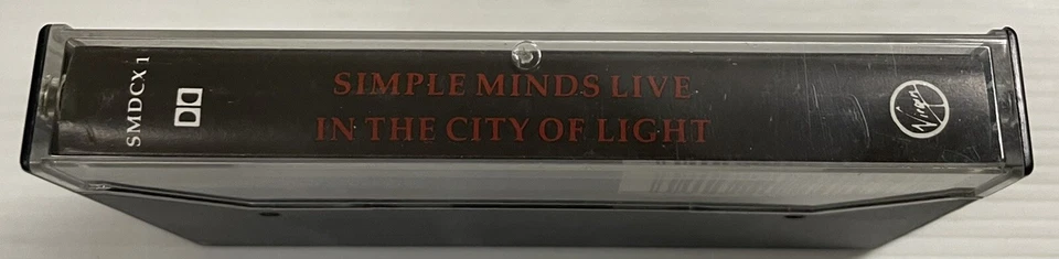Simple Minds Live In The City Of Lights Music Cassette Tape SMDCX 1 Virgin 1987 - Image 3 of 4