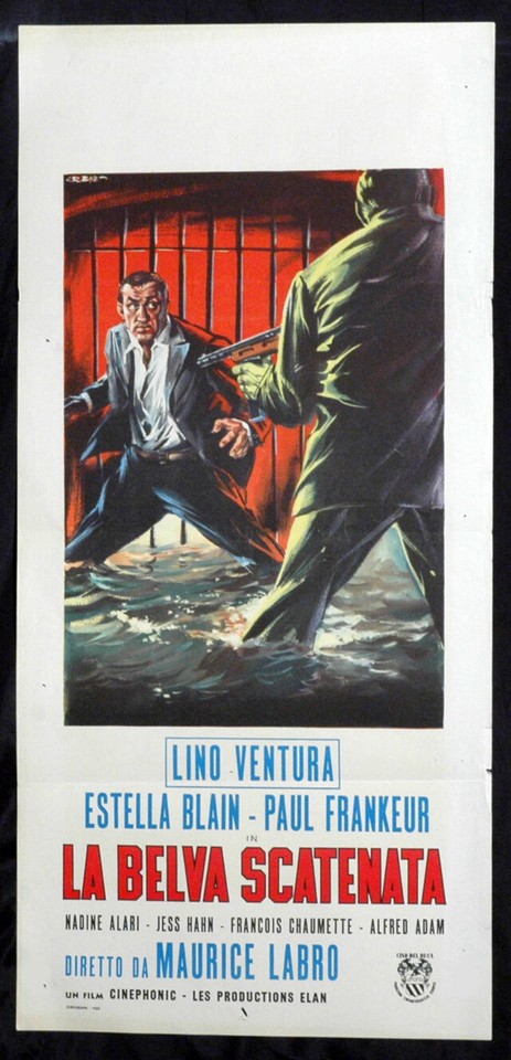 Locandina di La belva scatenata (1959)