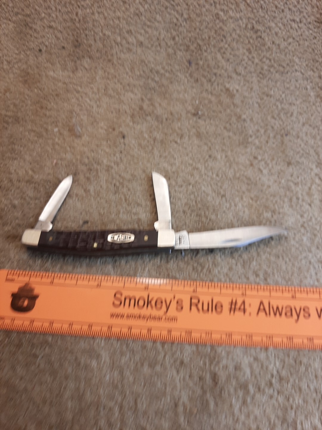 Beautiful Case XX USA 6344 SS Medium Stockman Knife with Bone Handles eBay