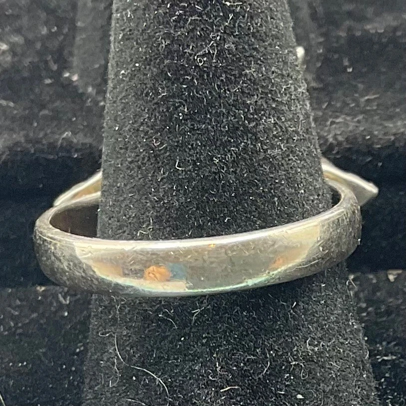 Anillo Estrella Talla 10 Facetado Vidrio Verde/Piedras Circonita Foto 3 de 4