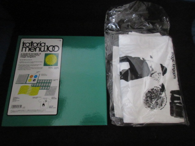 Trattoria Menu 100 Japan Vinyl LP + 3 CD T-Shirt C86 el Cornelius