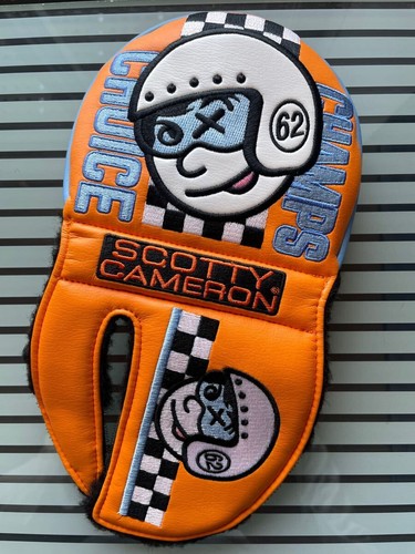 Scotty Cameron Custom Shop Champions Choice Johnny Racer Orange Mallet cover New - Picture 4 of 5