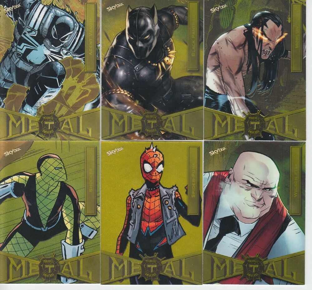 SER /50 BLUE 2021-2022 SKYBOX MARVEL METAL UNIVERSE SPIDER-MAN SPIDERPUNK  #186 - Helia Beer Co