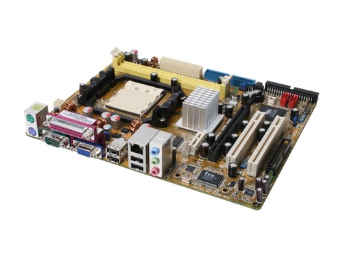 Asus M2V-MX SE, AM2, VIAK8M890, DDR2 800, Raid LAN SATA IDE COM LPT mATX - Bild 1 von 1