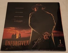 Unforgiven Laser Disc LD 2 Disc Set Clint Eastwood Western Sealed Brand New