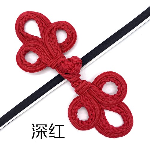 Large Trefoil Chinese Knot Buttons Frog Fasteners Closures Cheongsam Sewing Diy - Picture 19 of 27