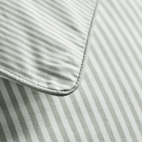 Dip & Doze 100% Organic Cotton Striped Duvet Cover Bedding (USED) Good - Picture 12 of 20