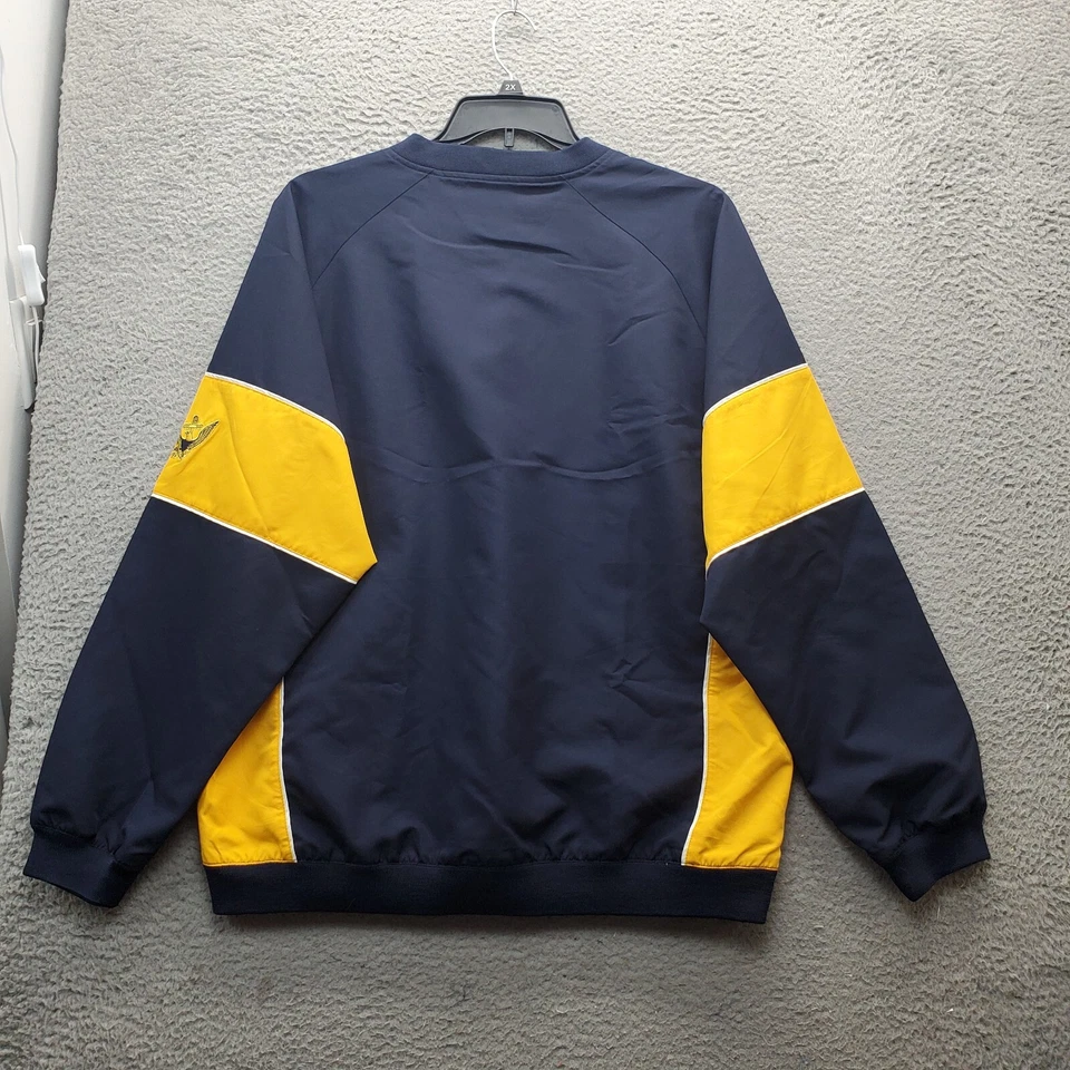 Gear For Sports US Navy Military Jacket Mens Large Navy Raglan Sleeve Pullover - Image 2 of 4