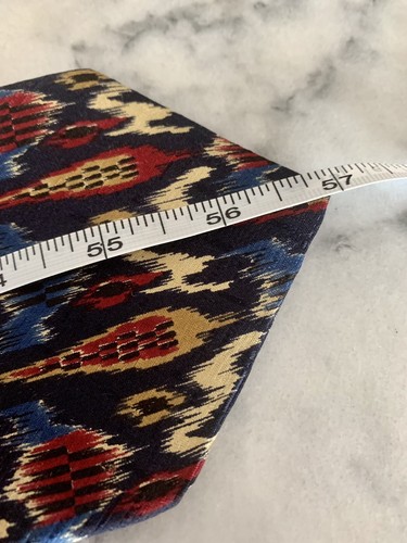 Structure 100% Italian Silk Multicolor Geometric Brocade Tie - Picture 6 of 6