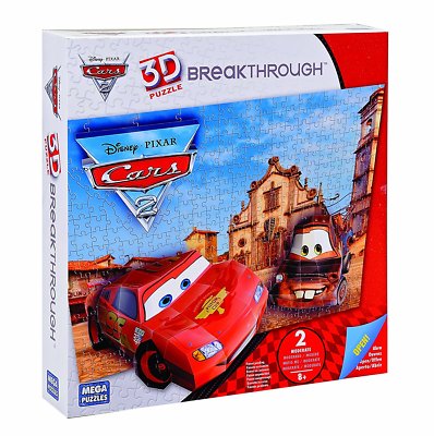 Breakthrough 3D Puzzle, Cars 2 - Mater & McQueen