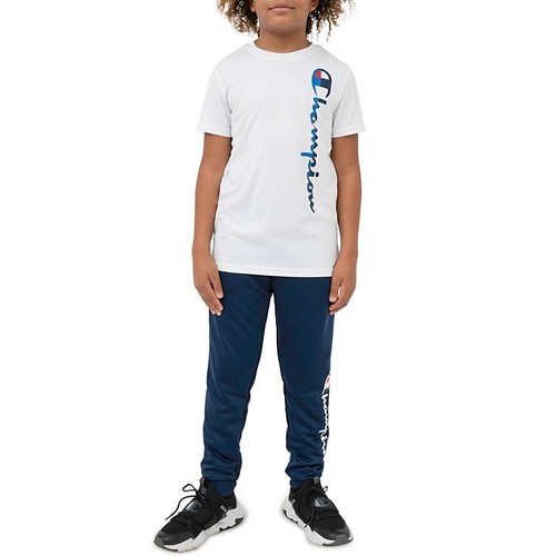 Champion Boy's Lightweight 2 Piece Tee & Jogger Active Set Size 4/5 - Picture 3 of 3