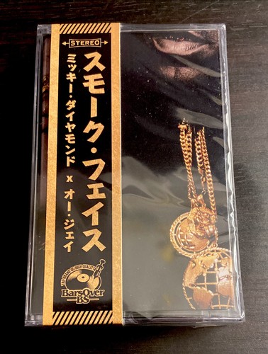 MICKEY DIAMOND Smoke Face #57/65 Black Cassette Tape + Obi Strip NEW! BarsOverBS - Picture 2 of 6