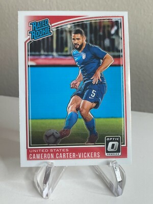 Cameron Carter-Vickers OPTIC RATED ROOKIE 2018-19 Panini Donruss #197 USMNT CCV