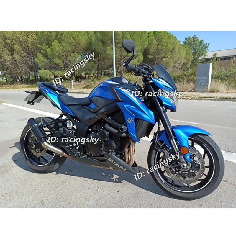 Slip On For Suzuki GSX-S750 GSXS750Z 2015-2023 Exhaust Mid Pipe 2'' Tail Muffler - Image 3 of 4