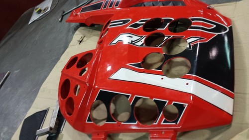 RIGHT side Polaris Pro Rmk Large aluminum frame Side Vent SET new High air Flow - Picture 8 of 9