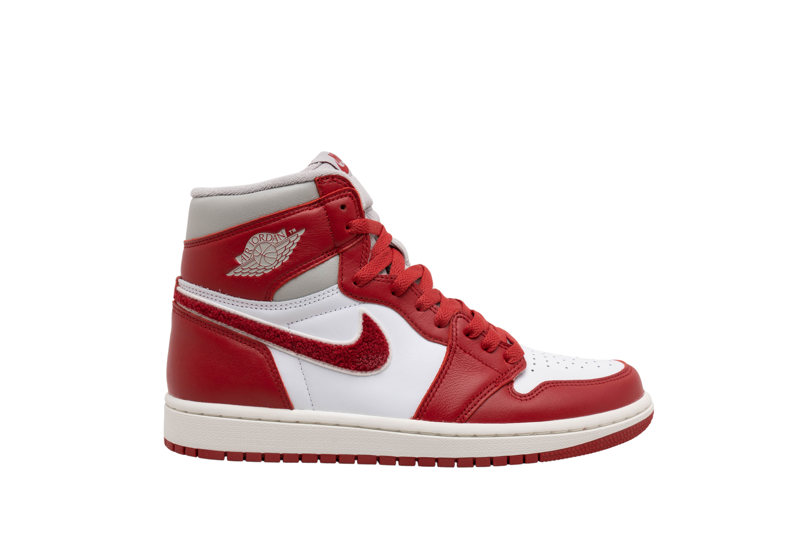 Size 13.5 - Jordan 1 High Varsity Red W 