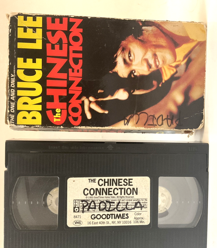 Vintage 1993 The Chinese Connection Bruce Lee The One And Only VHS - Picture 7 of 12