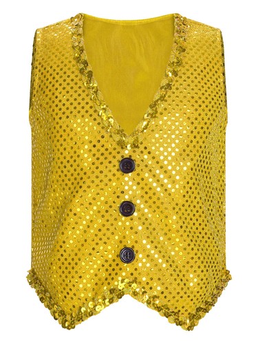 Kids Outfits Solid Color Outfit Metallic Shiny Set Short Sleeve Suit Glittery - Picture 76 of 80