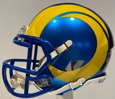 MINI CASCO PERSONALIZADO SUPER BOWL MATTHEW STAFFORD DE LOS ANGELES RAMS - CUALQUIER JUGADOR