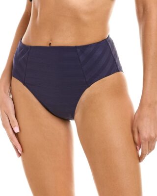 La Blanca Women High Waist Hipster Bikini Swimsuit Bottom, Indigo