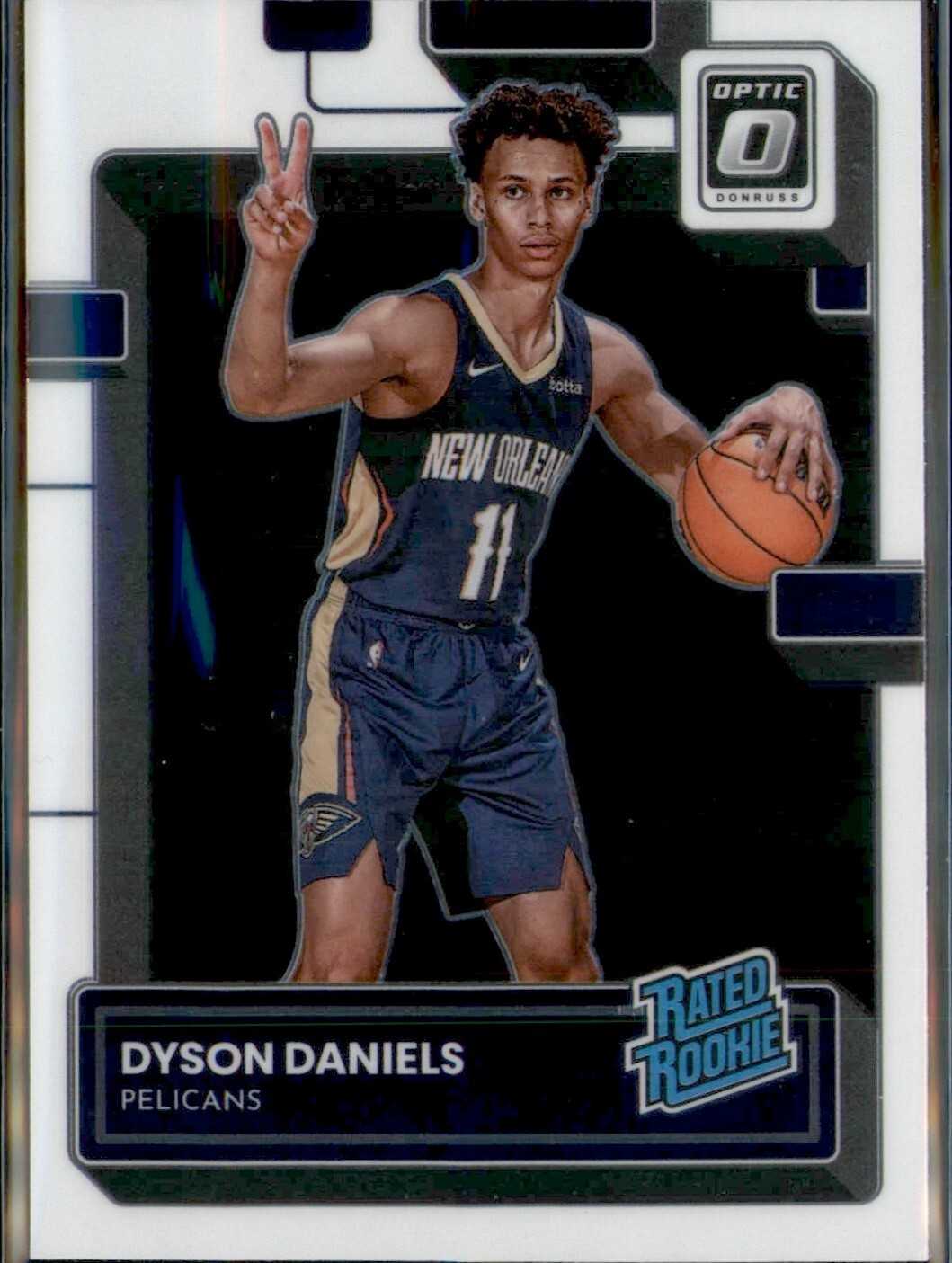 2022-23 Panini Donruss Optic Rated Rookie Dyson Daniels #250 Rookie RC