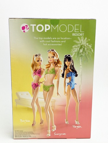 Barbie Top Model Resort Summer Doll M5803 Model Muse Body NRFB 2007 Steffie - Picture 4 of 7