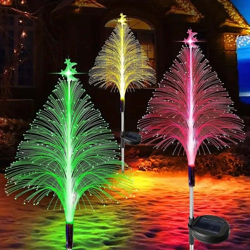 NNETM Radiant Solar Spectrum: 7 Color Changing Christmas Tree Lights - Picture 5 of 6