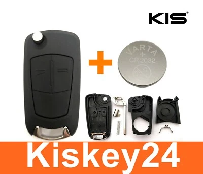 Ersatz Klappschlüssel für OPEL CORSA D ANTARA ZAFIRA B ASTRA H TIGRA + Batterie