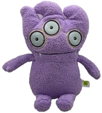 Ugly Dolls Purple Plush 3 Eyes Love You Hasbro 8.5” Stuffed Monster Toy