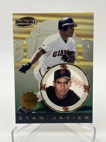 1999 PACIFIC INVINCIBLE STAN JAVIER OPENING DAY #D 38/69 SP GIANTS
