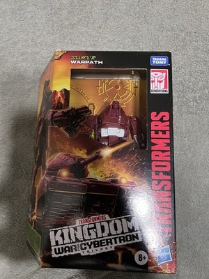 Transformers Kingdom WFC Deluxe Class Warpath  New