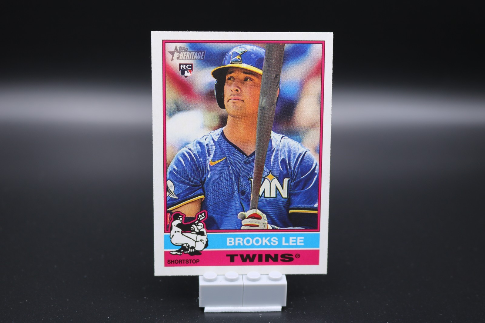 2025 Topps Heritage Baseball Brooks Lee #63 Rookie Minnesota Twins