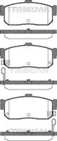 Triscan Bremsbelagsatz Scheibenbremse 8110 14027 FüR Infiniti Nissan Almera 1 3