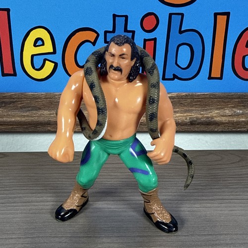 WWF Hasbro S1 Jake Roberts w/ Damien! Near Mint!! ...